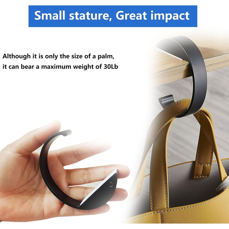 Yuandream Bag Holder for Table, Pack of 2 Handbag Holders