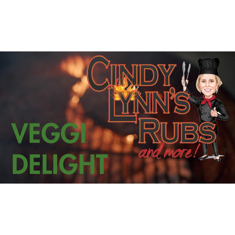 Cindy Lynn’s Veggie Delight Rub and Seasoning, 5.8 oz (Pack