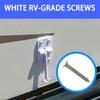 #8x1 Pan Head Polar White RV Screws | Multi-Pack |