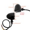 FATECIM 2X Motorcycle LED Turn Signal Lights with Running/Braking Lights,