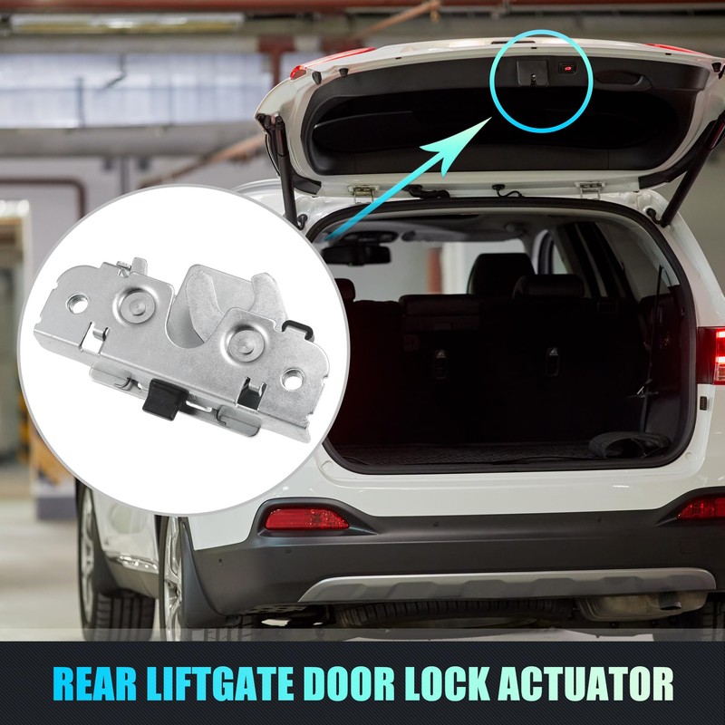 X AUTOHAUX Replacement Rear Liftgate Door Lock Actuator with Screw