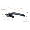 Savagrow Casement Window Locking Handles Grips Aluminum Alloy Right Hand