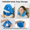 ALLINCOZY Cooling Fabric Privacy-Friendly Neck Pillow for Kids & Adults,