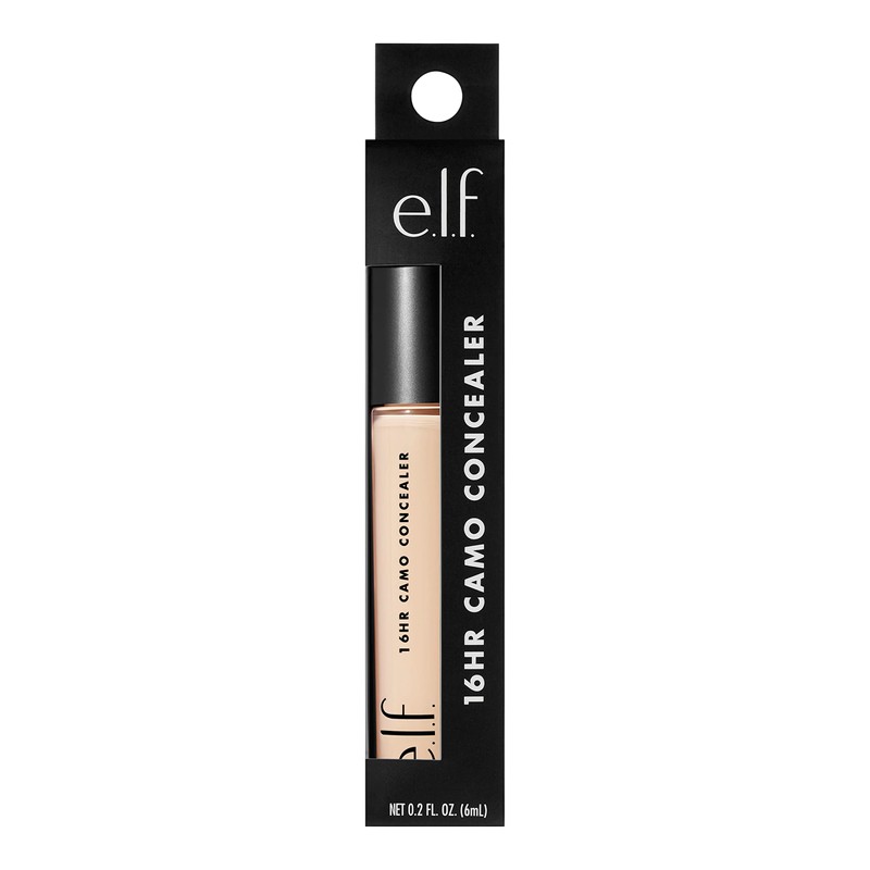 e.l.f. 16HR Camo Concealer, Full-Coverage, Highly-Pigmented Face Concealer With A