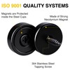 DIYMAG 12Pcs Neodymium Round Base Cup Magnet, 40LBS Strong Rare
