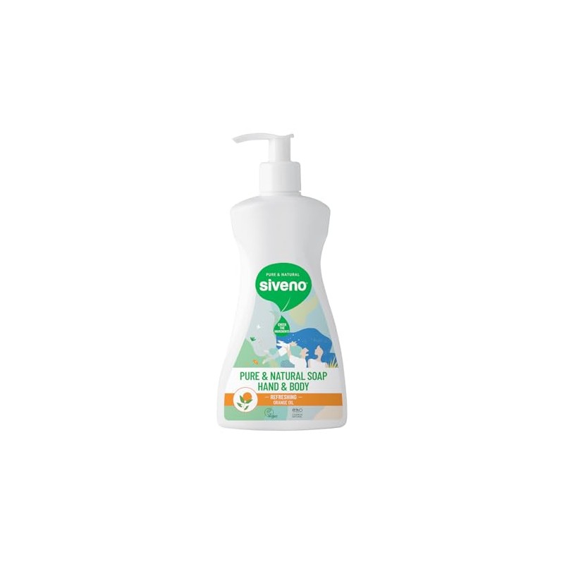 Siveno Pure&Natural Soap Hand&Body Orange Oil 300ml
