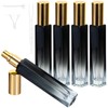10ML Perfume Travel Refillable Spray Bottles 5pcs Set, Mini Glass