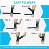 MILAIUN Ankle Brace, 1 Pair Adjustable Ankle Brace, Foot Bandage,