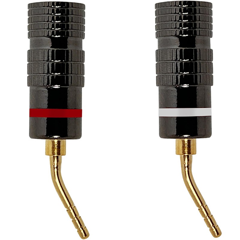 tunghey 4Pack Pin Banana Plugs,20-12AWG Pin Banana Plugs for Speaker