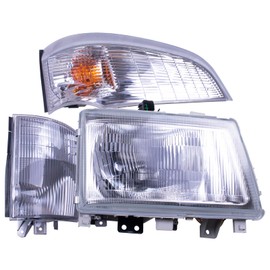 Fuleweke Headlight Assembly Corner Indicator Lamp Compatible with Mitsubishi Canter FUSO FE180 FE145 FE140 2005-2011 Truck Parking Light Lamp Right Passenger Replace MK353647 MK353648