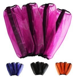 KZWT Horse Leggings Fine Mesh Horse Fly Boots Breathable Horse Boots Leg Wraps (Set of 4) Universal Size Provide Protection for Your Horse Against Horsefly