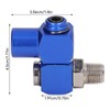 4pcs NPT 360 Degree Swivel Air Hose Connector 1/4 Inch,