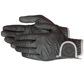 PFIFF Twin-Colour 102601 Riding Gloves Black/Grey 10