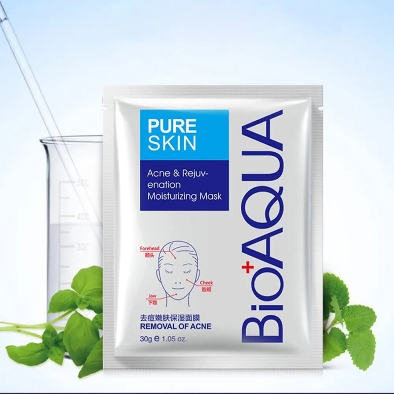 Mascarilla Pure Piel Bioaqua Acne