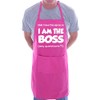 I Am The Boss Fathers Day Funny BBQ Cooking Novelty