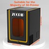 ZOOPIP 3D Printer Enclosure,Fireproof Resin 3D Printer Enclosure,Dustproof Vented Enclosure