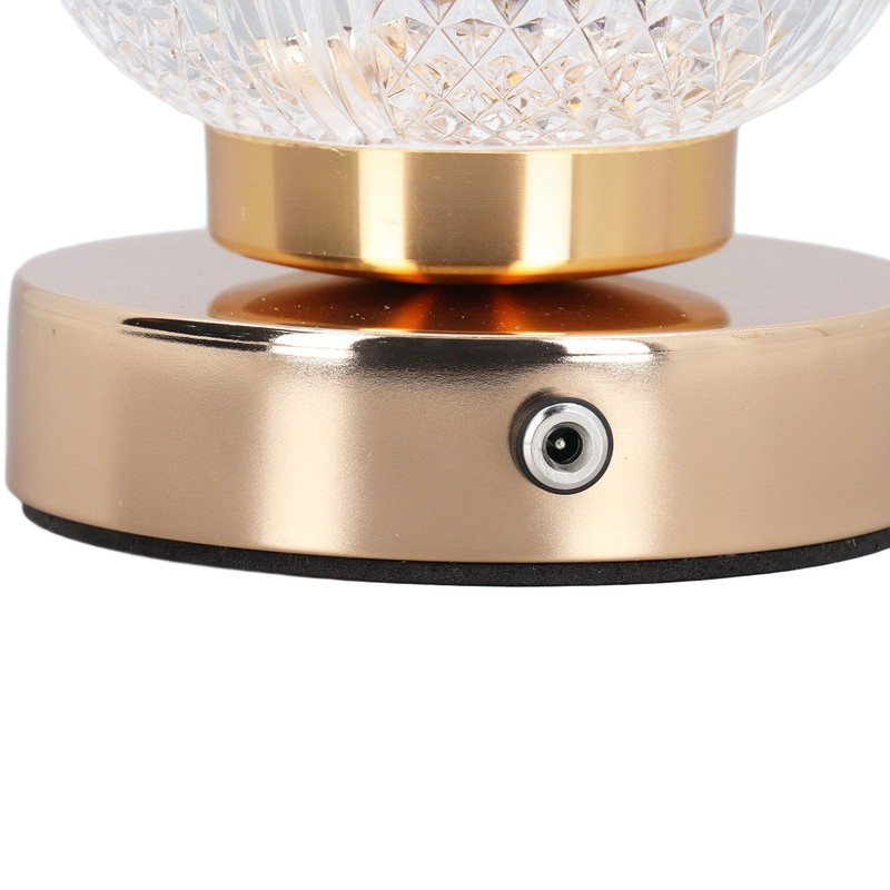 RGB Color Changing Crystal Table Lamp Acrylic Multifunction LED Crystal