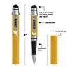 DEWALT Heavy Duty 3-in-1 Mini Stylus Pocket Pen, Tablet Pens