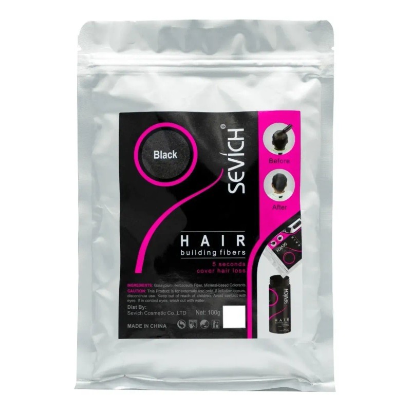 Sevich 100g Fibra Capilar Calvici Barba Cabello Envio Gratis