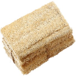 Esponjas de lufa natural Beatifufu – Pack 3 para lavar platos