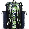 Boombah Catchers Superpack Bat Bag Digital Camo Navy/Lime Green -