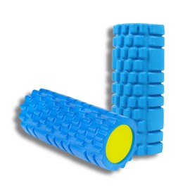 Calma Dragon, Firm Core Foam Roller 89891 Massage Roller for Fitness Yoga Pilates Back Massage Myofascial Massager Foam Roller Improve Blood Circulation (Blue)