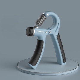 [FsGrg] 1-Pack Hand Strengthener 11.2 - 132.3 lbs (5 - 60 kg), Unisex, Hand Grip, Grip Training, Strength Training, Strength Training, Load Adjustment, Grip Strengthening Training, Stress Relief,