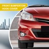 Car Front Bumper Tow Hook Cover Compatible with Toyota Yaris