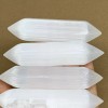 1pc, 55g-95g, 3.8"-4.1" Natural Solid Selenite Crystal Double Point, B35623