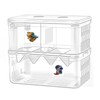 Fish Breeding Box for Aquarium, 11x 10 x 7cm, Transparent