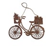Storm's Gartenzaubereien Decorative Bicycle Small for Hanging in Rust Look