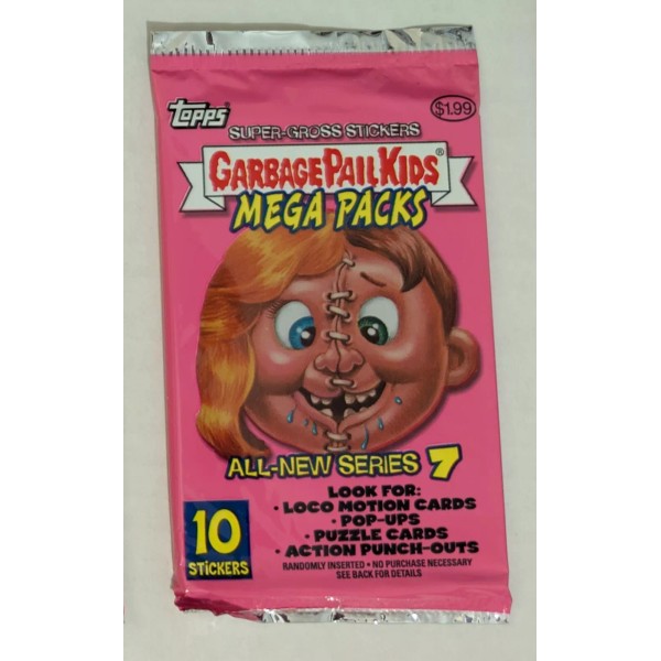TOPPS GARBAGE PAIL KIDS ANS7 ALL-NEW SERIES 7 SEALED MEGA
