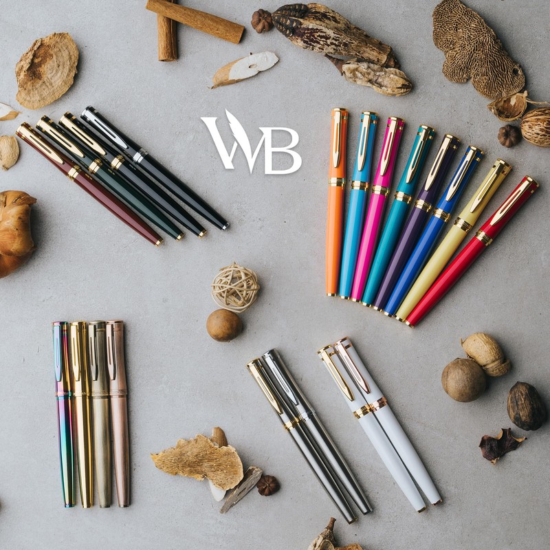Wordsworth & Black Luxury Fountain Pen Set for Writing, Fine