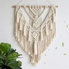 BMIDRUT Hanging Macrame Tapestry Woven Boho Wall Art Handmade Macrame