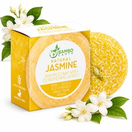 Jabón Sólido Para El Cabello Con Efecto Champú Y Acondicionador – Champú 100% Orgánico Para El Cabello Con Aceites Esenciales Vegetales Totalmente Naturales Y Envase Biodegradable Sin Resid