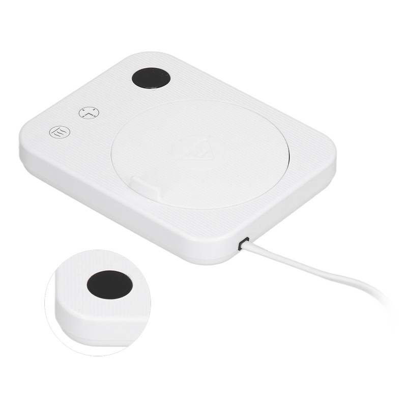 Coffee Warmer White 3 Heating Modes Timing Function Smart Insulation