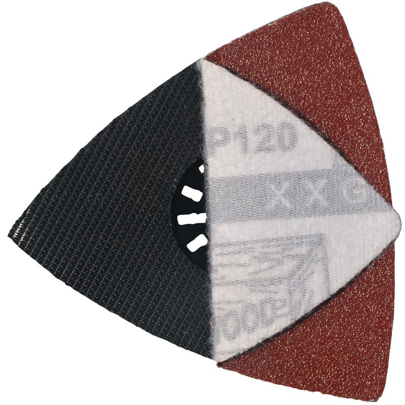 XXGO XG5510 10 almohadillas para orejas de lija oscilantes triangulares