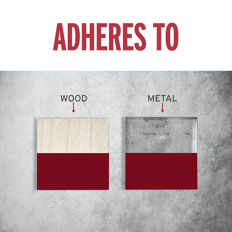 Rust-Oleum 7768830-6PK Stops Rust Spray Paint, 12 oz, Gloss Burgundy,