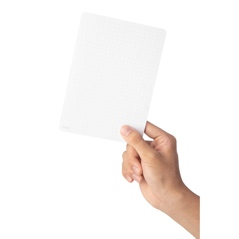 Notsu Dot Grid Index Cards 5x7 inch, 40 ct |