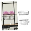 Ciieeo Bathroom Hanging Wire Basket Organizer for Wall Shelf for