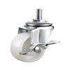 - 4 x 40mm Nylon Caster Wheels with Brakes for
