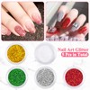 MELLIEX Nail Powder Set, Includes 4 Chrome Nail Powders, 5