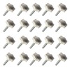 Faspiroty 20pcs M8x16 Star Hand Tension Screw Male Thread Thumb
