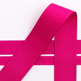 Italian Options Grosgrain Ribbon, 16mm x 10 Metre Roll, Cerise