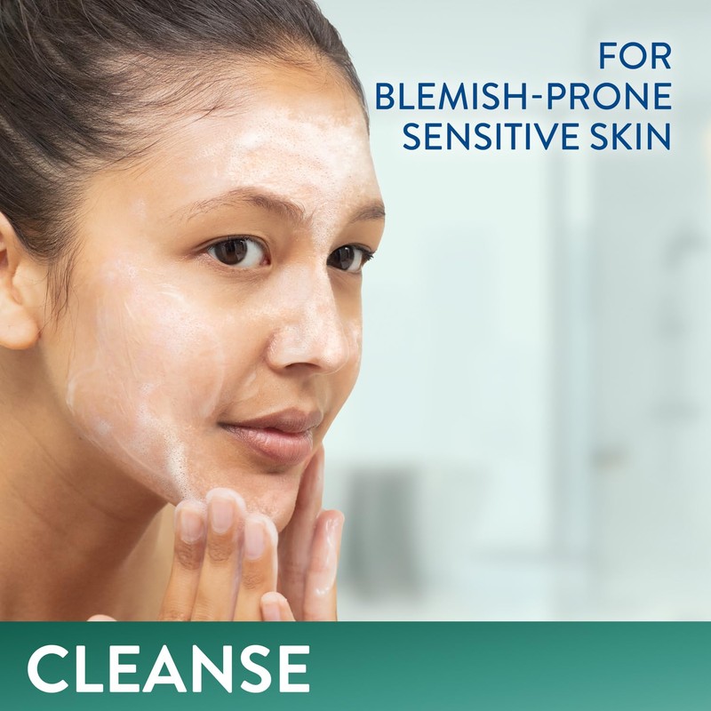 Cetaphil Gentle Clear Clarifying Blemish Cleanser 124ml, Face Wash for