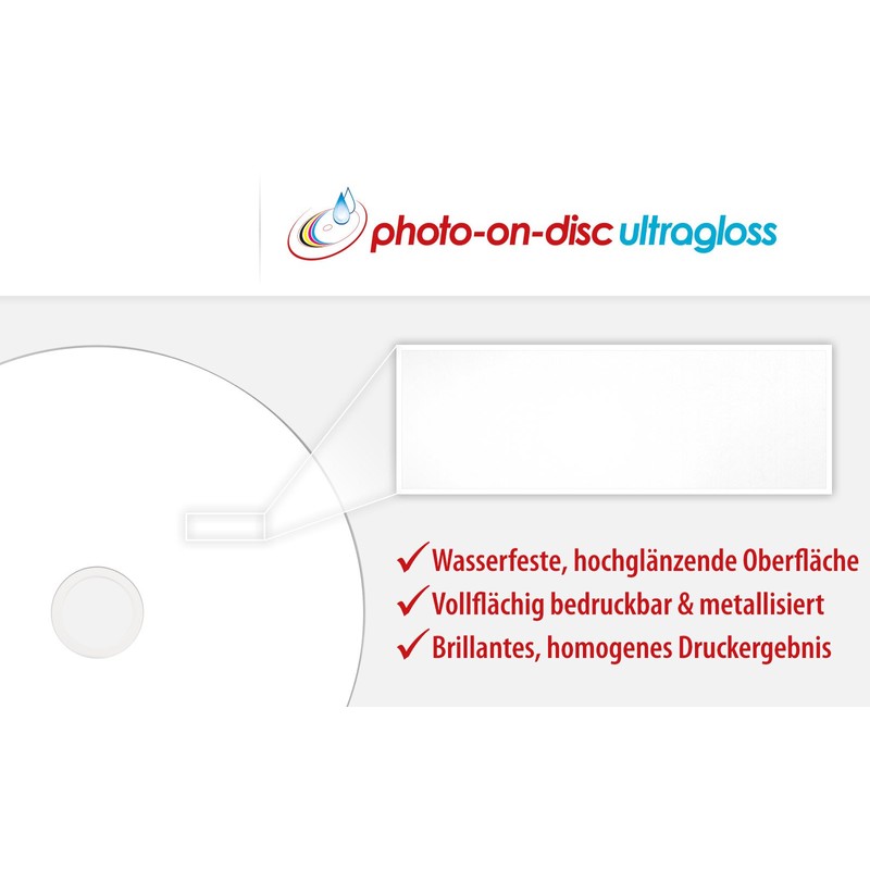 Primeon CD-R 80Min/700MB/52x Cakebox (50 Disc), 2761109 ((50 Disc) photo-on-disc