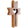 Kaltner Präsente Gift Idea - Wall Cross Real Beech Wood