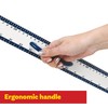 LEARNING ADVANTAGE Magnetic Dry Erase Straight Edge - 24” -