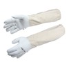 SAFTA Premium Quality Cow Hide Beekeeping Gloves, Bee keepers Gloves