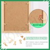 Keadic Picture Hanging Assortment Kits Frame Hanging Screws for Hanging
